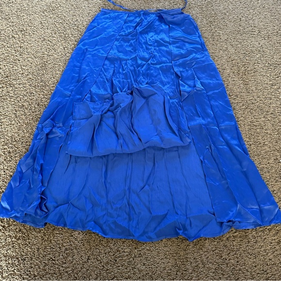 Blue Maxi Skirt - Picture 3 of 5